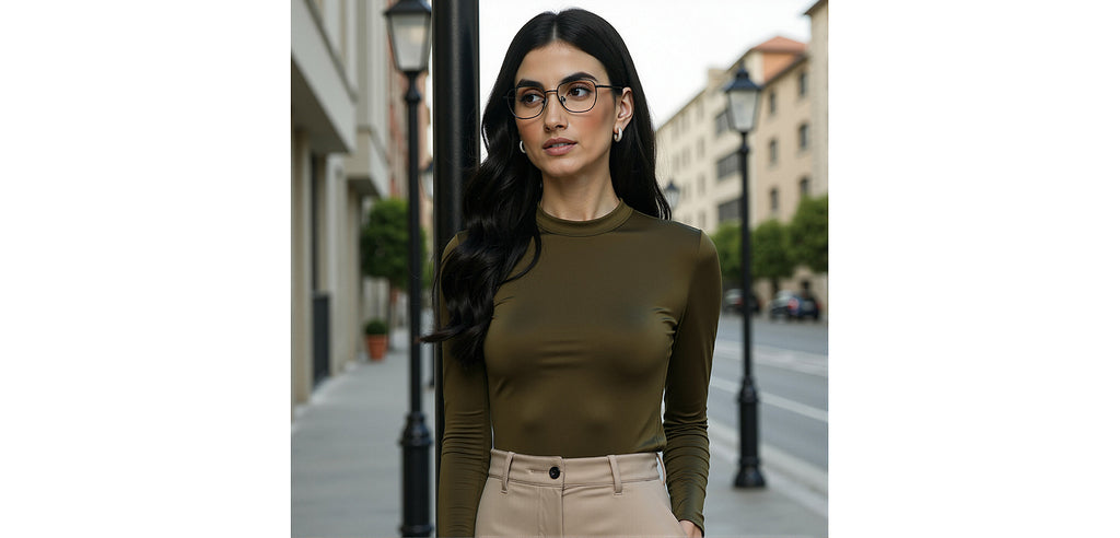 Vincent Chase Eyeglasses-Frame Geometric--EG Vincent Chase Eyeglasses-Frame Geometric--EG