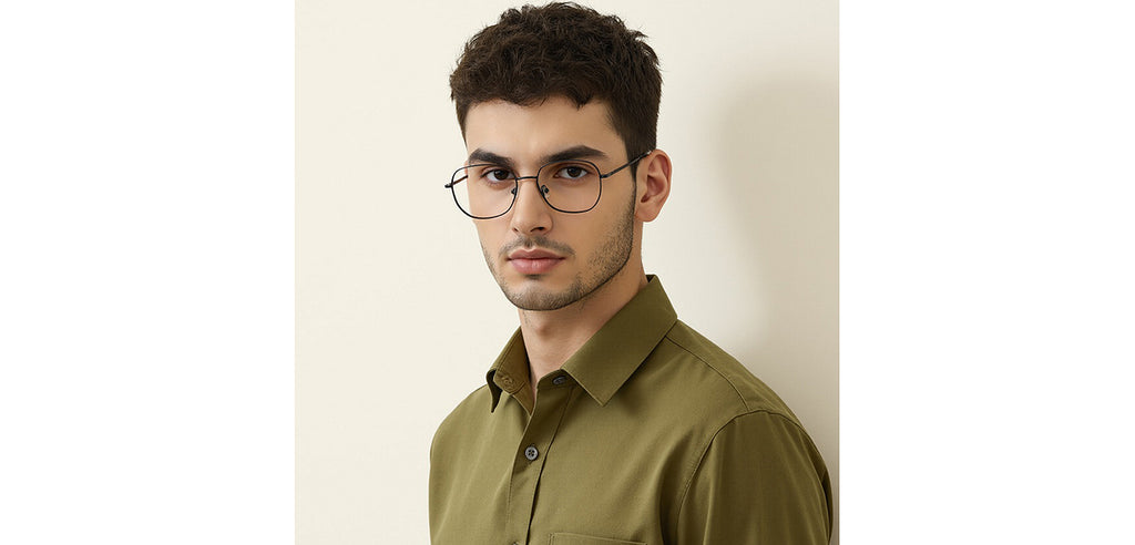 Vincent Chase Eyeglasses-Frame Geometric--EG Vincent Chase Eyeglasses-Frame Geometric--EG