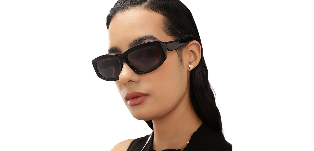 John Jacobs Sunglasses-Frame Rectangle--SG John Jacobs Sunglasses-Frame Rectangle--SG