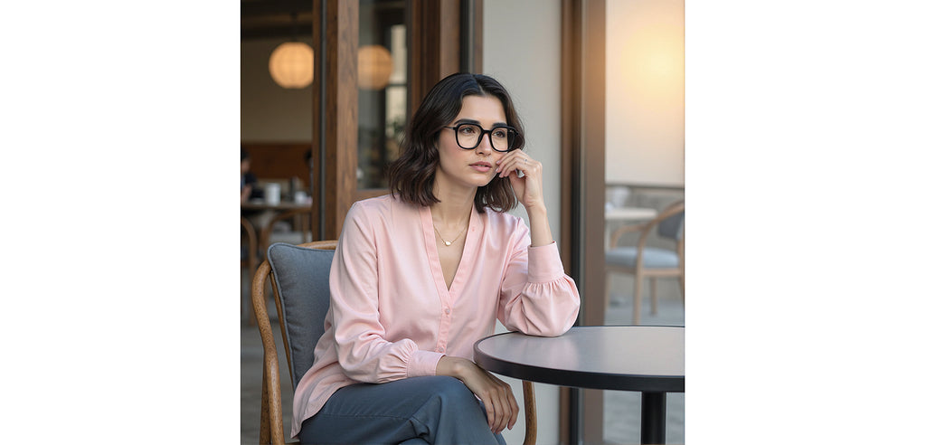 Vincent Chase Eyeglasses-Frame Square--EG Vincent Chase Eyeglasses-Frame Square--EG