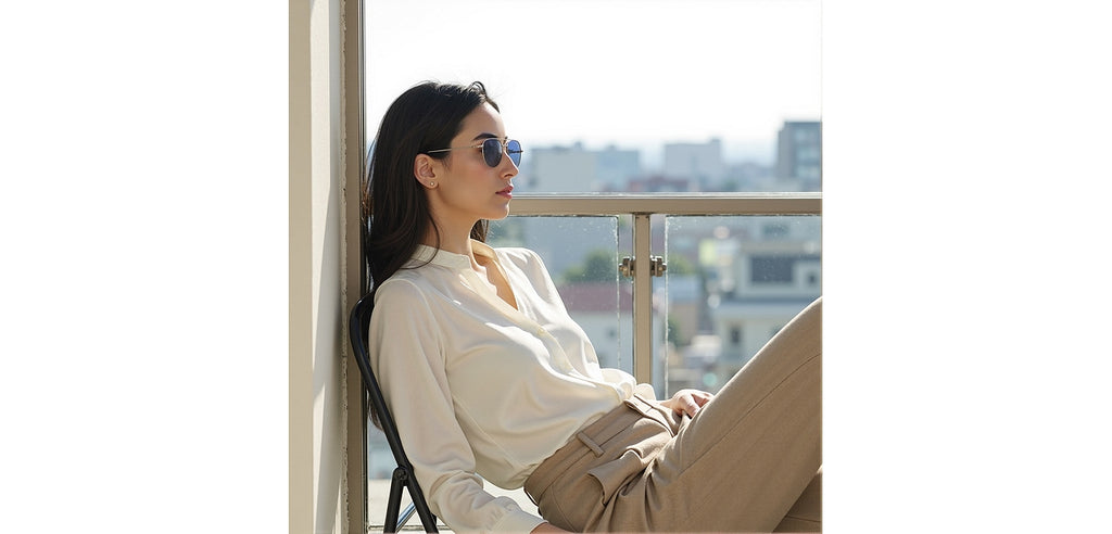 Aviator Sunglasses-Frame Aviator--SG Aviator Sunglasses-Frame Aviator--SG