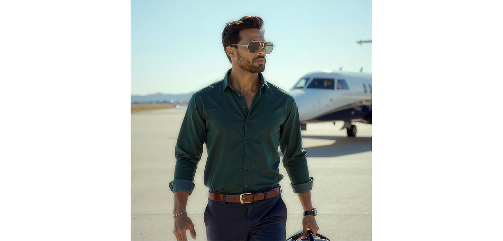 John Jacobs Sunglasses-Frame Aviator--SG John Jacobs Sunglasses-Frame Aviator--SG