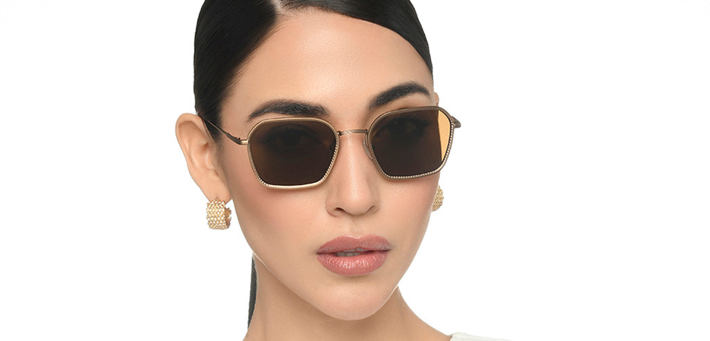 John Jacobs Sunglasses-Frame Hexagonal--SG John Jacobs Sunglasses-Frame Hexagonal--SG