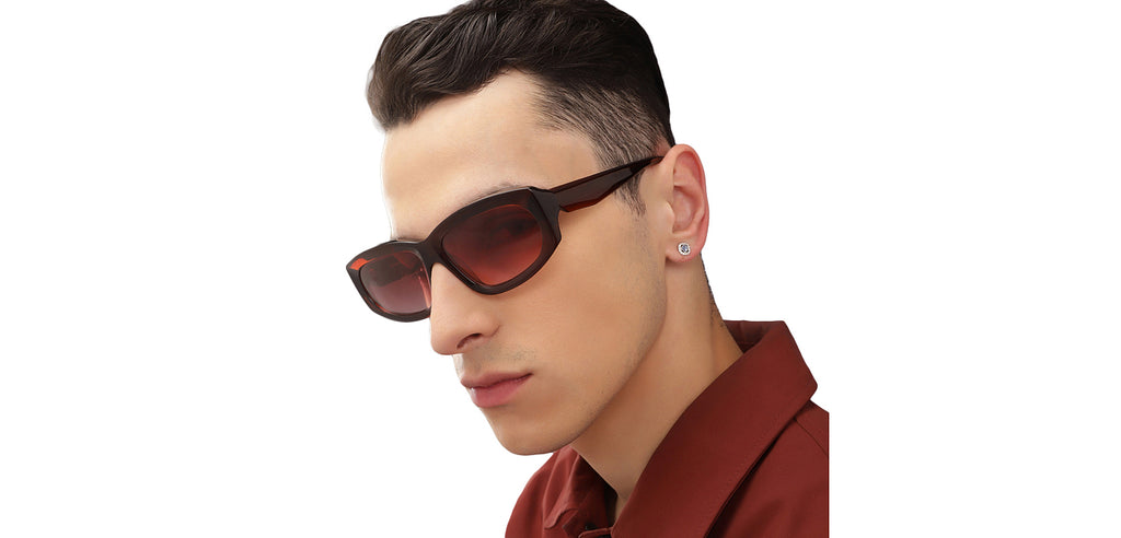 John Jacobs Sunglasses-Frame Rectangle--SG John Jacobs Sunglasses-Frame Rectangle--SG