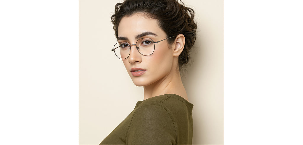 Vincent Chase Eyeglasses-Frame Geometric--EG Vincent Chase Eyeglasses-Frame Geometric--EG
