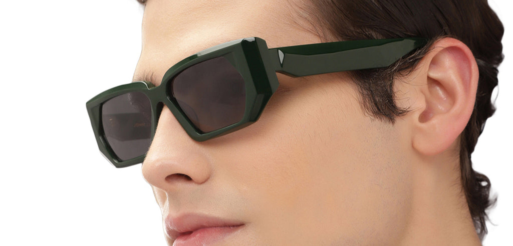 John Jacobs Sunglasses-Frame Rectangle--SG John Jacobs Sunglasses-Frame Rectangle--SG