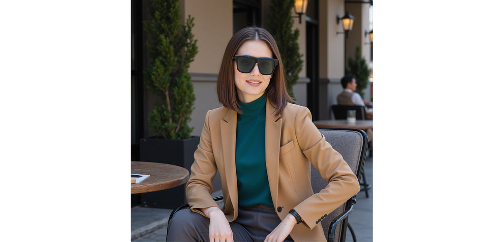 John Jacobs Sunglasses-Frame Square--SG John Jacobs Sunglasses-Frame Square--SG