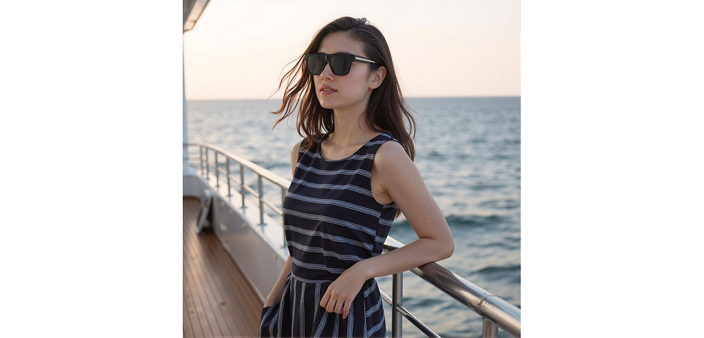 John Jacobs Sunglasses-Frame Square--SG John Jacobs Sunglasses-Frame Square--SG