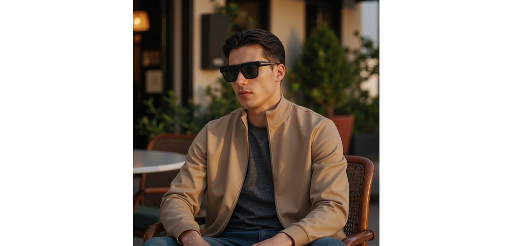 John Jacobs Sunglasses-Frame Square--SG John Jacobs Sunglasses-Frame Square--SG