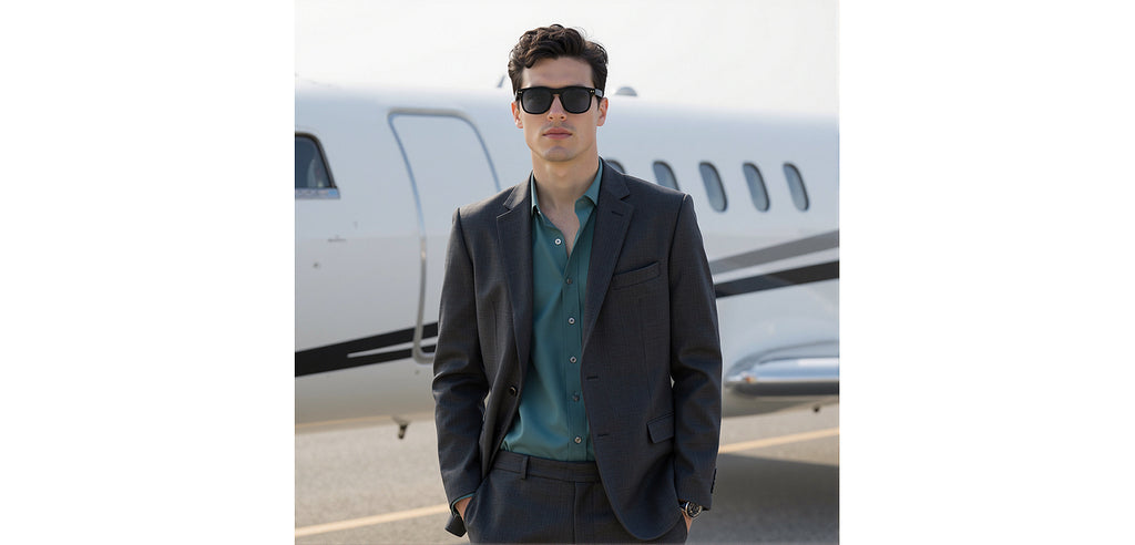 John Jacobs Sunglasses-Frame Wayfarer--SG John Jacobs Sunglasses-Frame Wayfarer--SG