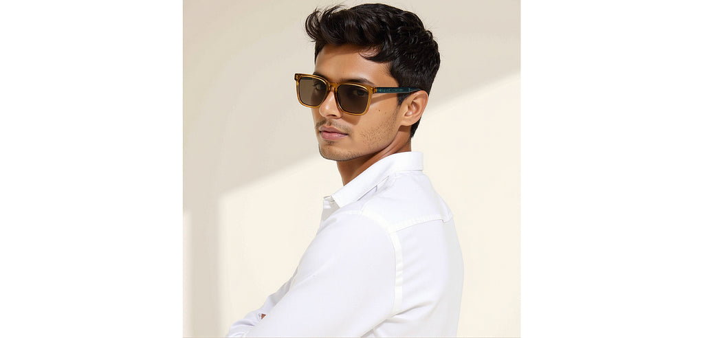 John Jacobs Sunglasses-Frame Rectangle--SG John Jacobs Sunglasses-Frame Rectangle--SG