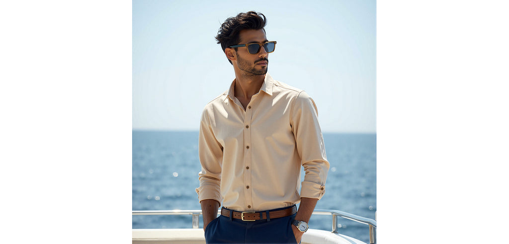 John Jacobs Sunglasses-Frame Rectangle--SG John Jacobs Sunglasses-Frame Rectangle--SG