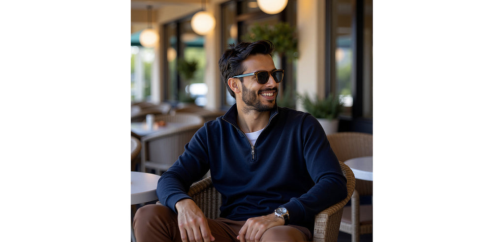 John Jacobs Sunglasses-Frame Rectangle--SG John Jacobs Sunglasses-Frame Rectangle--SG