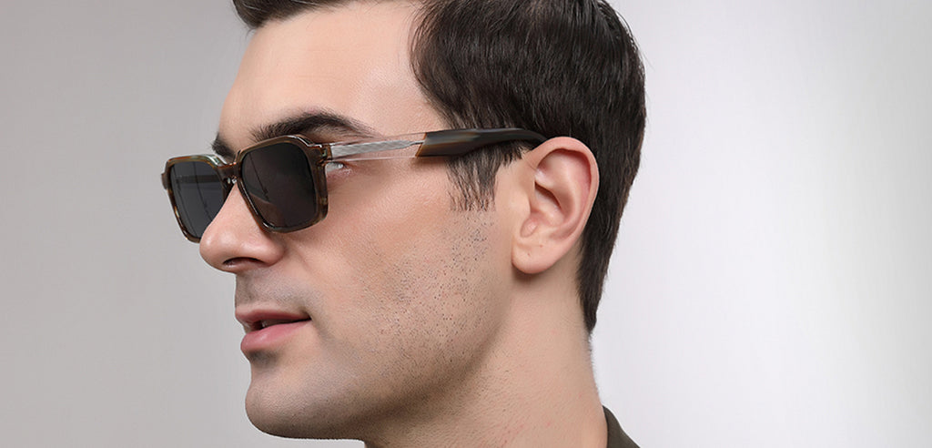 John Jacobs Sunglasses-Frame Rectangle--SG John Jacobs Sunglasses-Frame Rectangle--SG