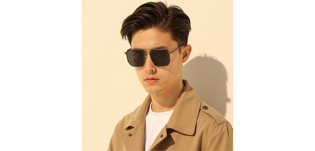 John Jacobs Sunglasses-Frame Square--SG John Jacobs Sunglasses-Frame Square--SG