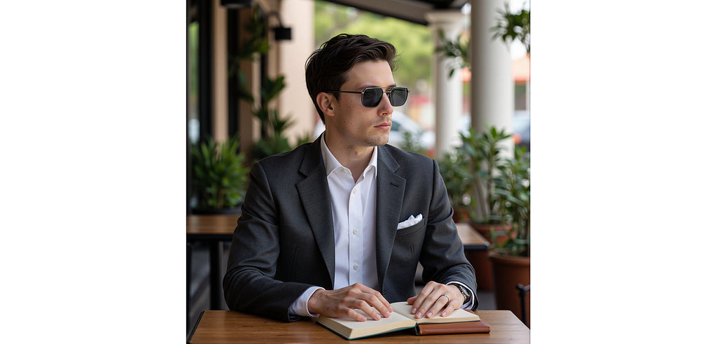 John Jacobs Sunglasses-Frame Square--SG John Jacobs Sunglasses-Frame Square--SG