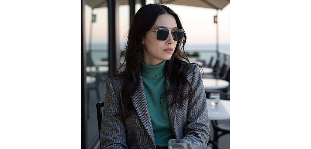 John Jacobs Sunglasses-Frame Square--SG John Jacobs Sunglasses-Frame Square--SG