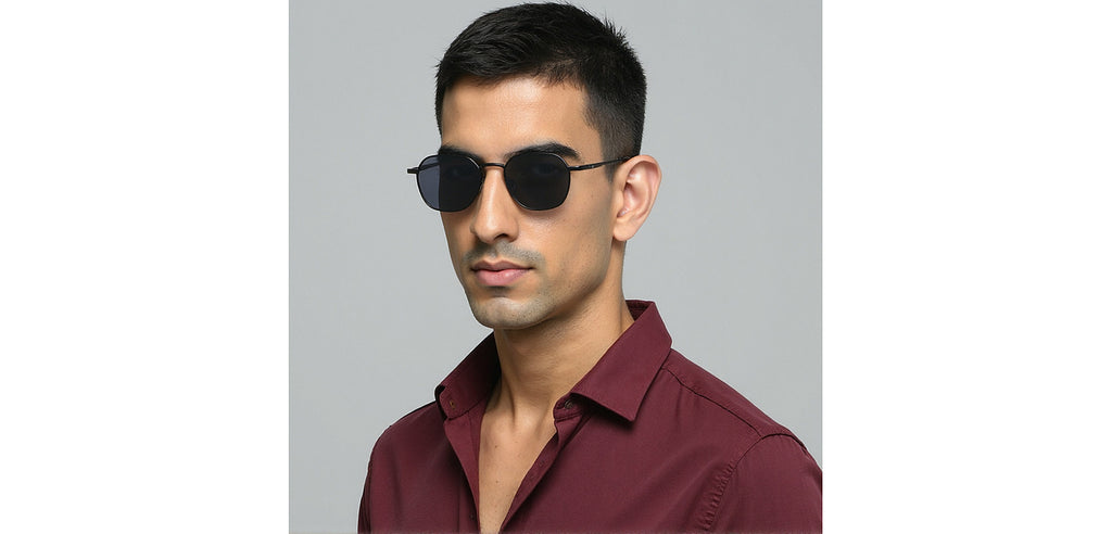 Polarized Sunglasses-Frame Geometric--SG Polarized Sunglasses-Frame Geometric--SG