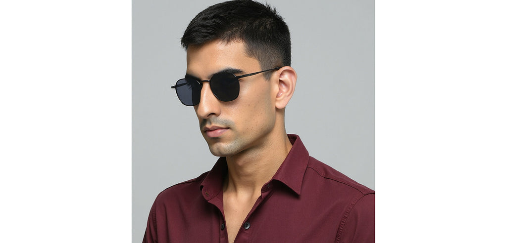 Polarized Sunglasses-Frame Geometric--SG Polarized Sunglasses-Frame Geometric--SG