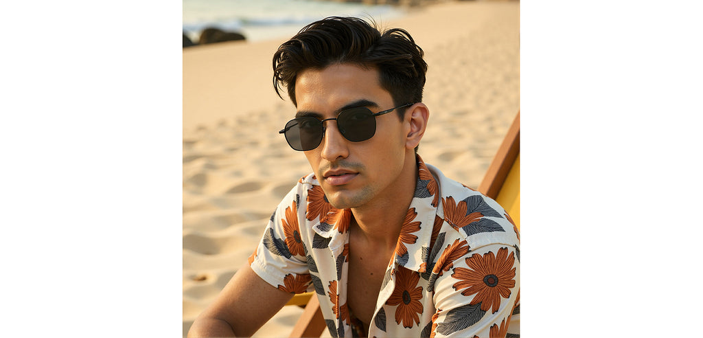 Polarized Sunglasses-Frame Geometric--SG Polarized Sunglasses-Frame Geometric--SG