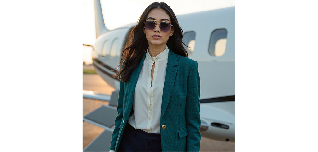 John Jacobs Sunglasses-Frame Aviator--SG John Jacobs Sunglasses-Frame Aviator--SG