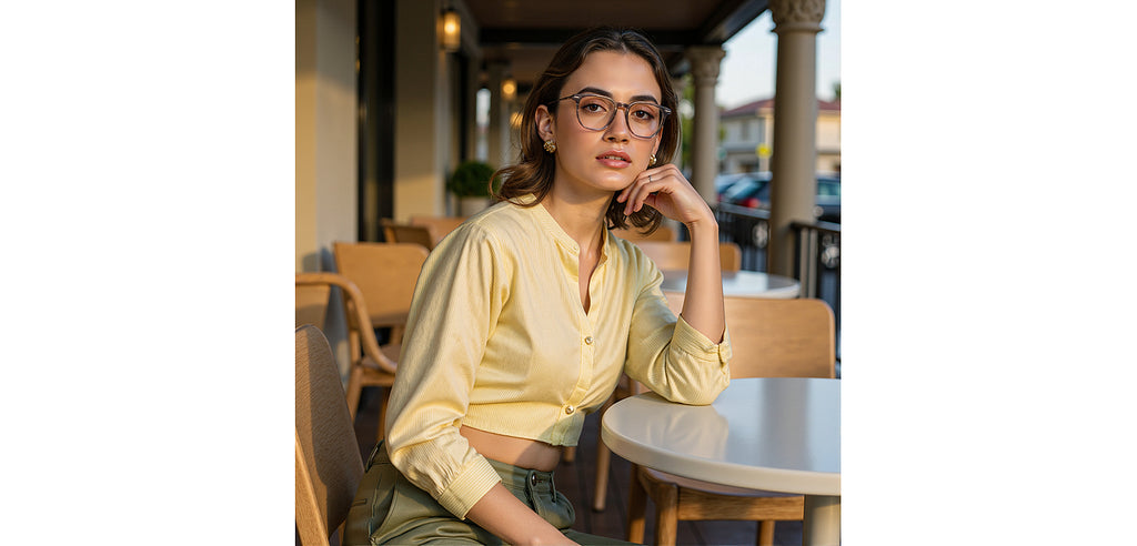 Vincent Chase Eyeglasses-Frame Geometric--EG Vincent Chase Eyeglasses-Frame Geometric--EG