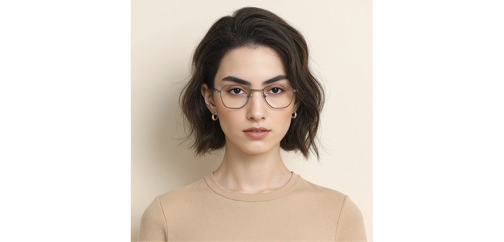 Vincent Chase Eyeglasses-Frame Geometric--EG Vincent Chase Eyeglasses-Frame Geometric--EG