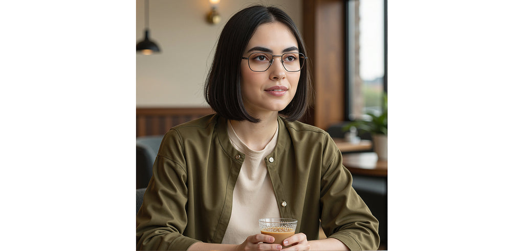 Vincent Chase Eyeglasses-Frame Geometric--EG Vincent Chase Eyeglasses-Frame Geometric--EG