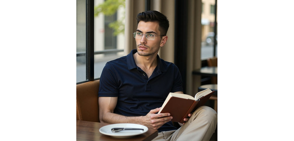 Vincent Chase Eyeglasses-Frame Rectangle--EG Vincent Chase Eyeglasses-Frame Rectangle--EG