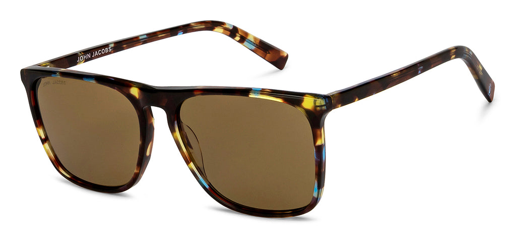 John Jacobs Sunglasses-Frame Rectangle--SG John Jacobs Sunglasses-Frame Rectangle--SG