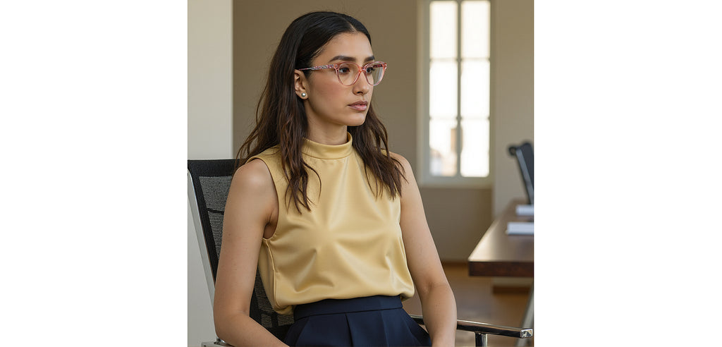 Vincent Chase Eyeglasses-Frame Cat Eye--EG Vincent Chase Eyeglasses-Frame Cat Eye--EG