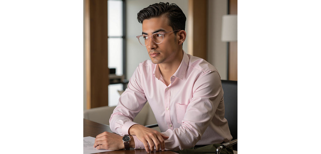 Vincent Chase Eyeglasses-Frame Round--EG Vincent Chase Eyeglasses-Frame Round--EG