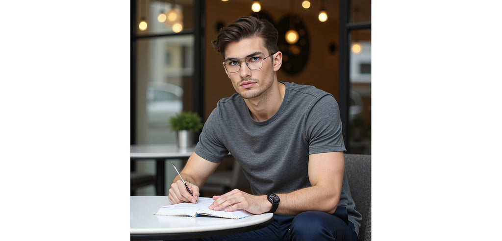 Vincent Chase Eyeglasses-Frame Rectangle--EG Vincent Chase Eyeglasses-Frame Rectangle--EG