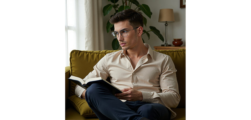 Vincent Chase Eyeglasses-Frame Rectangle--EG Vincent Chase Eyeglasses-Frame Rectangle--EG