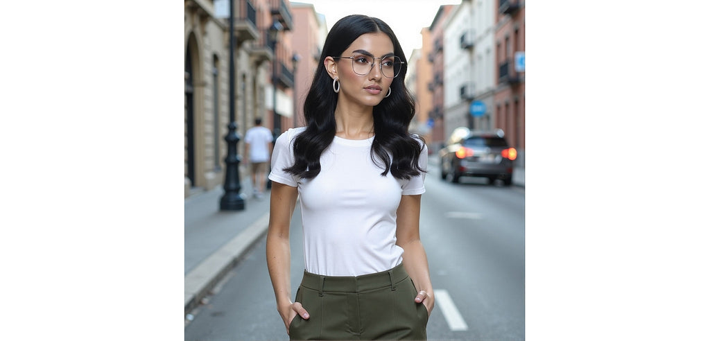 Vincent Chase Eyeglasses-Frame Geometric--EG Vincent Chase Eyeglasses-Frame Geometric--EG