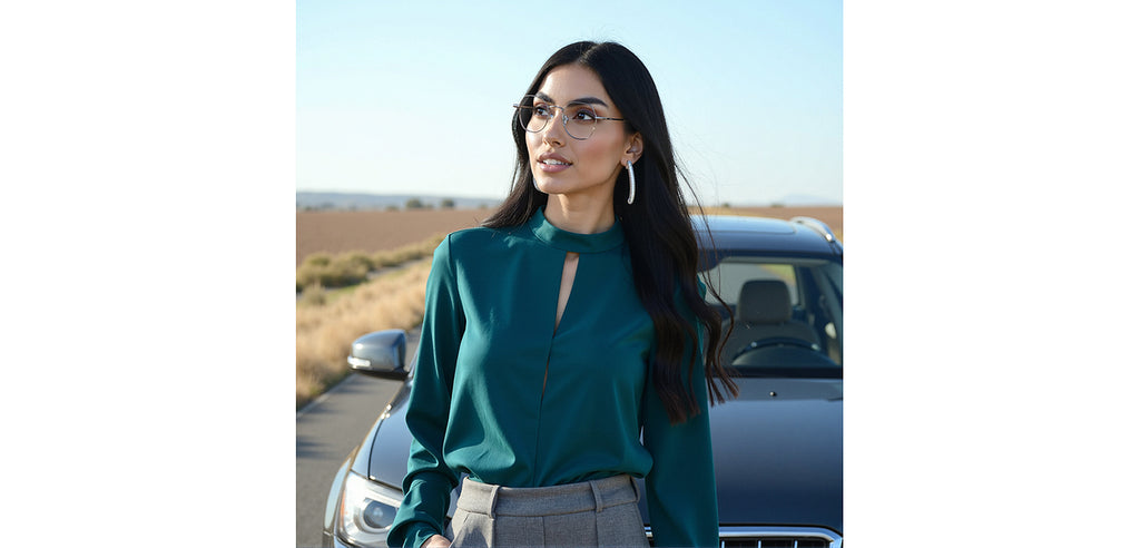 Vincent Chase Eyeglasses-Frame Geometric--EG Vincent Chase Eyeglasses-Frame Geometric--EG