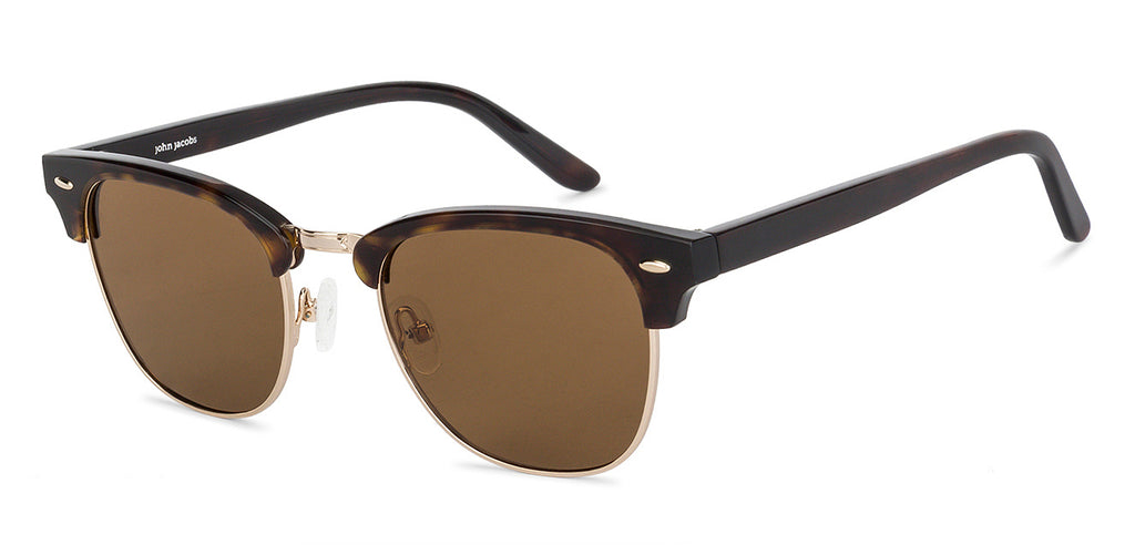 John Jacobs Sunglasses-Frame Clubmaster--SG John Jacobs Sunglasses-Frame Clubmaster--SG