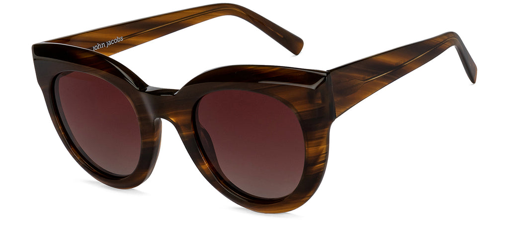 John Jacobs Sunglasses-Frame Cat Eye--SG John Jacobs Sunglasses-Frame Cat Eye--SG