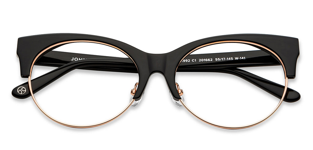 John Jacobs Eyeglasses-Frame Cat Eye--EG John Jacobs Eyeglasses-Frame Cat Eye--EG