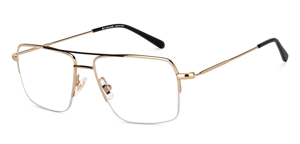 John Jacobs Eyeglasses-Frame Square--EG John Jacobs Eyeglasses-Frame Square--EG