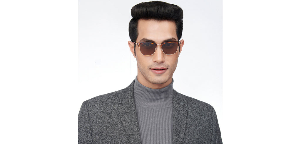 John Jacobs Sunglasses-Frame Clubmaster--SG John Jacobs Sunglasses-Frame Clubmaster--SG