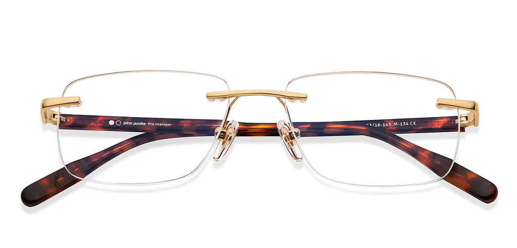 John Jacobs Eyeglasses-Frame Rectangle--EG John Jacobs Eyeglasses-Frame Rectangle--EG