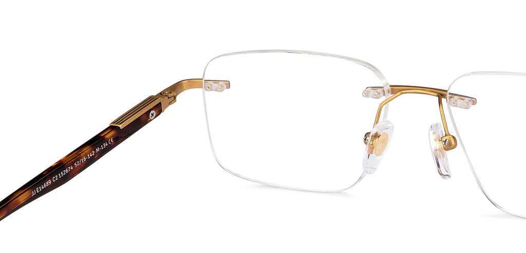 John Jacobs Eyeglasses-Frame Rectangle--EG John Jacobs Eyeglasses-Frame Rectangle--EG