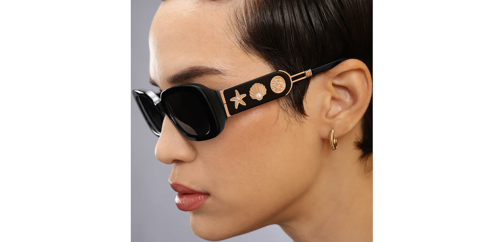 John Jacobs Sunglasses-Frame Rectangle--SG John Jacobs Sunglasses-Frame Rectangle--SG