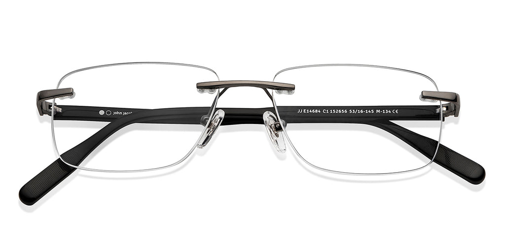 John Jacobs Eyeglasses-Frame Rectangle--EG John Jacobs Eyeglasses-Frame Rectangle--EG