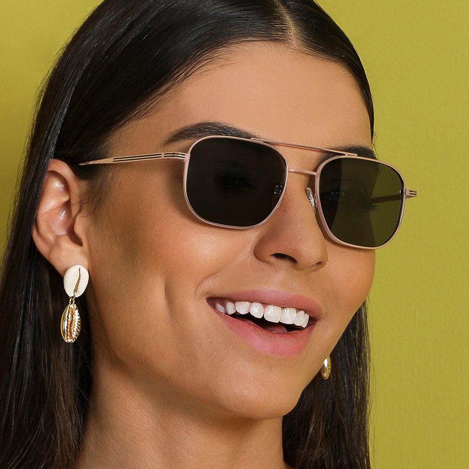 John Jacobs Sunglasses-Frame Square--SG John Jacobs Sunglasses-Frame Square--SG