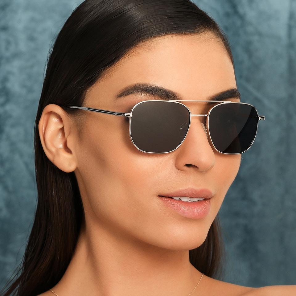 John Jacobs Sunglasses-Frame Square--SG John Jacobs Sunglasses-Frame Square--SG