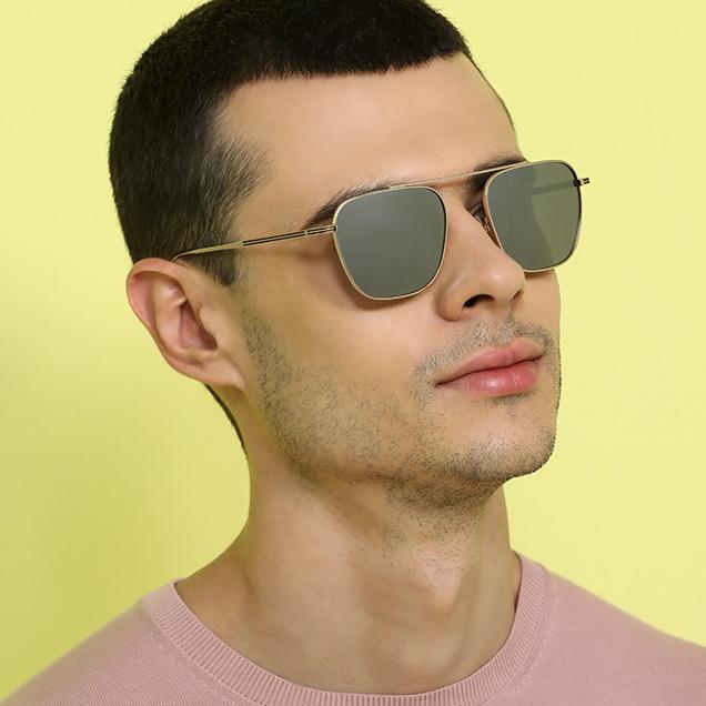 John Jacobs Sunglasses-Frame Square--SG John Jacobs Sunglasses-Frame Square--SG