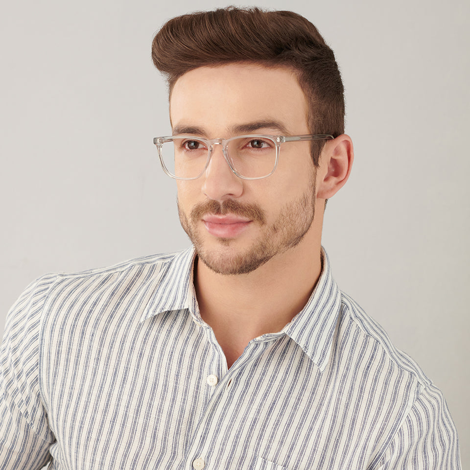 John Jacobs Eyeglasses-Frame Wayfarer--EG John Jacobs Eyeglasses-Frame Wayfarer--EG