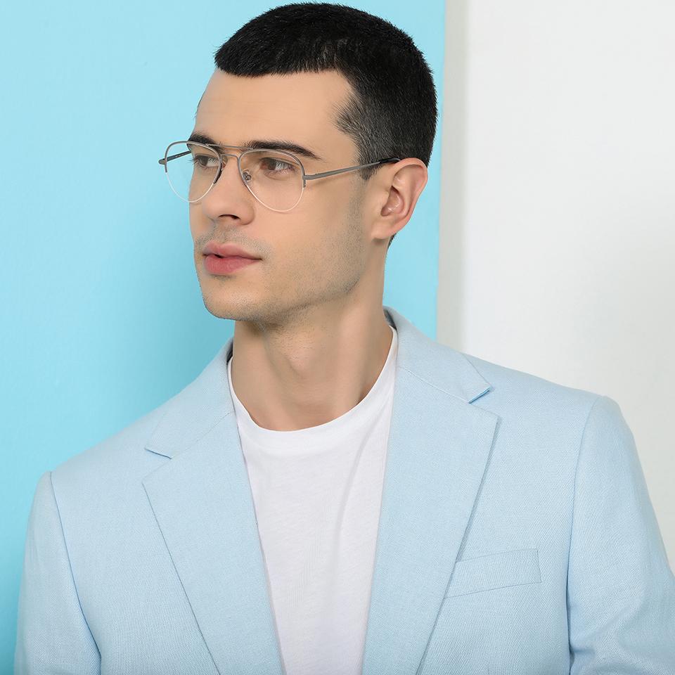 John Jacobs Eyeglasses-Frame Aviator--EG John Jacobs Eyeglasses-Frame Aviator--EG